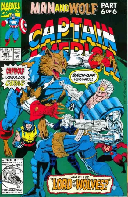 Captain America, Vol. 1 #407 (Direct Edition)