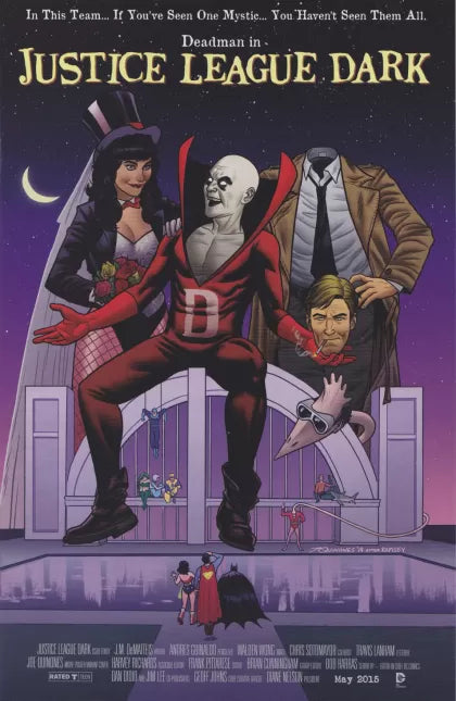 Justice League Dark, Vol. 1 #40 (Movie Poster Variant Cover)