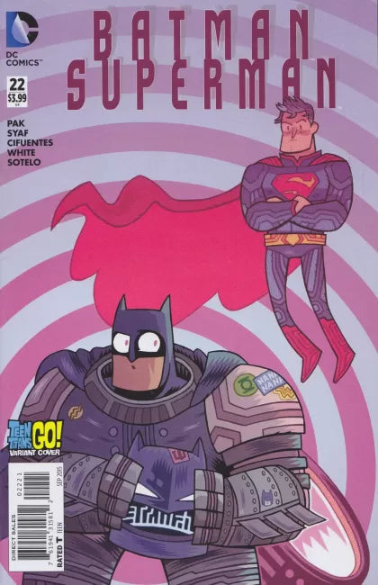 Batman / Superman, Vol. 1 #22 (Teen Titans Go! Variant Cover)