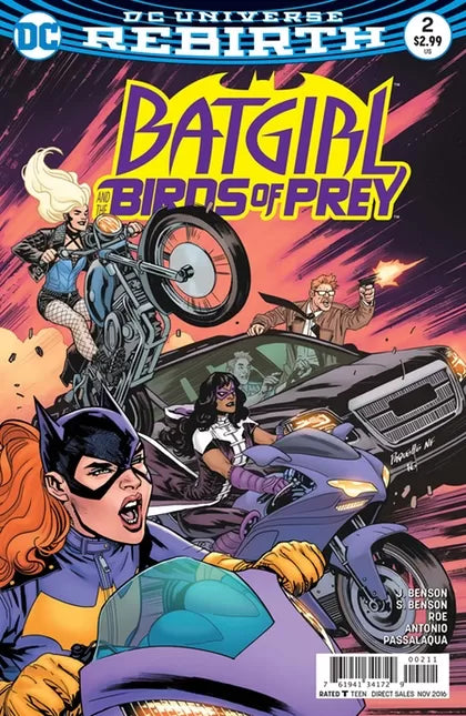 Batgirl And The Birds Of Prey #2 (Regular Yanick Paquette Cover)
