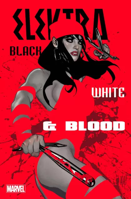 Elektra: Black, White & Blood #2 (Regular Adam Hughes Cover)