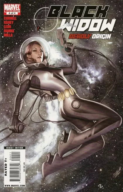 Black Widow: Deadly Origin #4 (Adi Granov Regular Cover)
