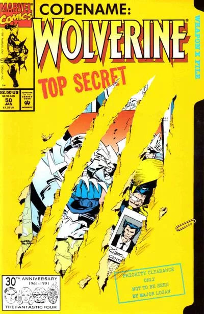 Wolverine, Vol. 2 #50 (Die-Cut Comic (Direct Edition))