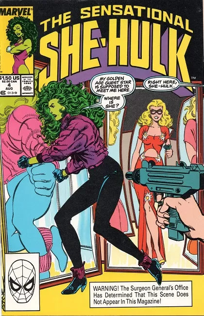 Sensational She-Hulk, Vol. 1 #4 (Direct Edition)