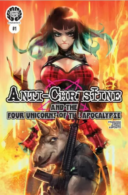 Anti-Christine And The Four Unicorns Of The Apocalypse #1 (Ivan Tao Variant)