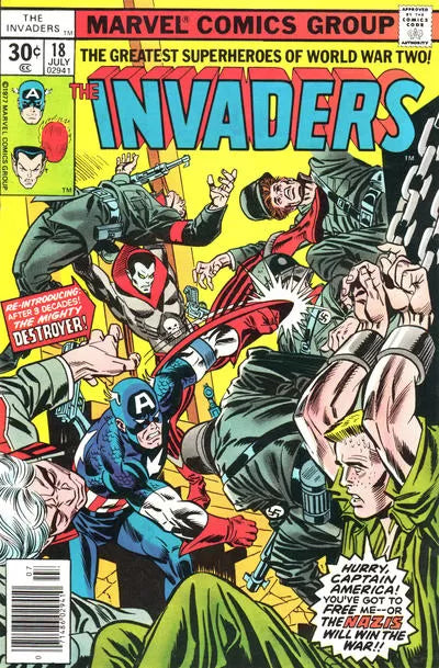 Invaders, Vol. 1 #18 (Newsstand Edition)