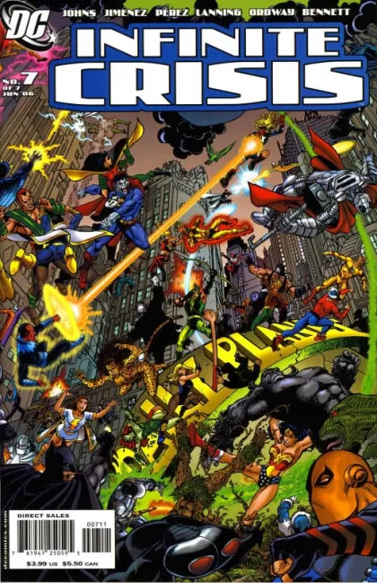 Infinite Crisis #7 (George Pérez Variant)