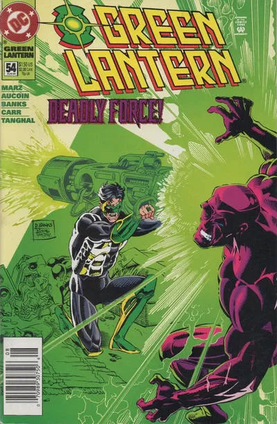 Green Lantern, Vol. 3 #54 (Newsstand Edition)