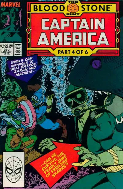 Captain America, Vol. 1 #360 (Direct Edition)