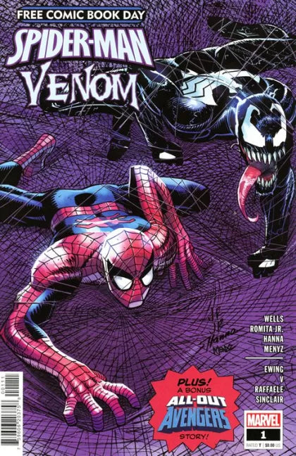 Free Comic Book Day 2022 (Spider-Man / Venom) #1 (John	Romita Jr. Regular)