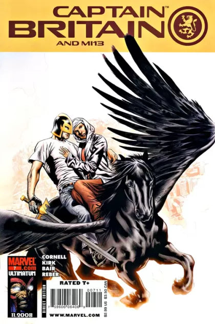 Captain Britain and MI:13 #7 (Direct Edition)