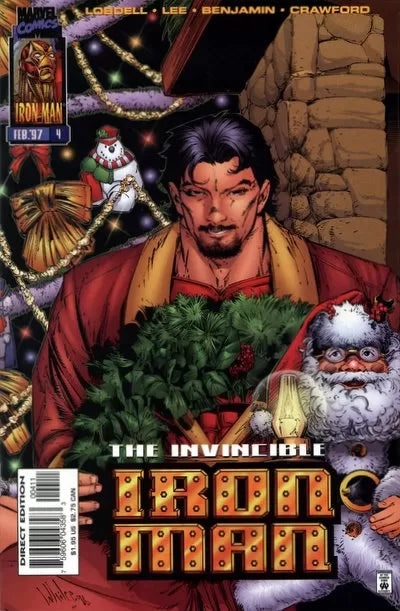 Iron Man, Vol. 2 #4 (Variant Christmas Cover)