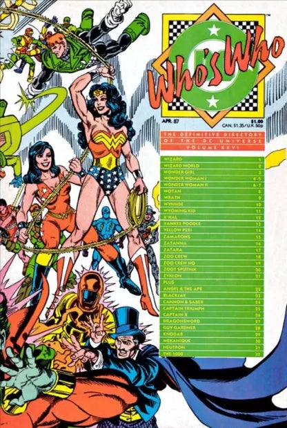 Who's Who: The Definitive Directory of the DC Universe #26 (Direct Edition)