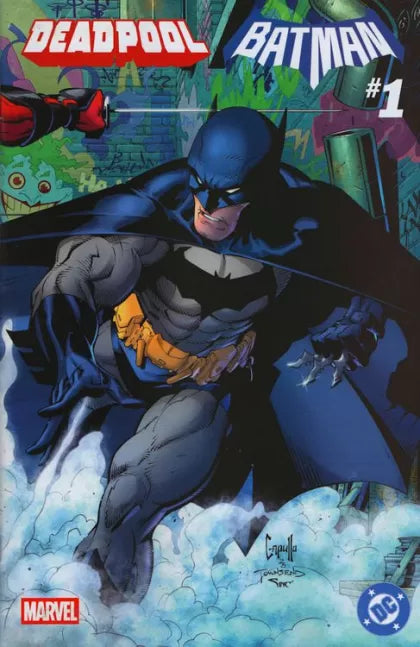 Marvel / DC: Deadpool / Batman #1 (Greg Capullo Wraparound Variant)