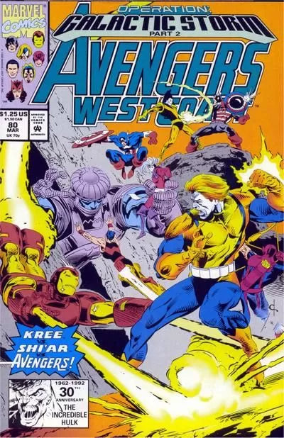 West Coast Avengers, Vol. 2 #80 (Direct Edition)