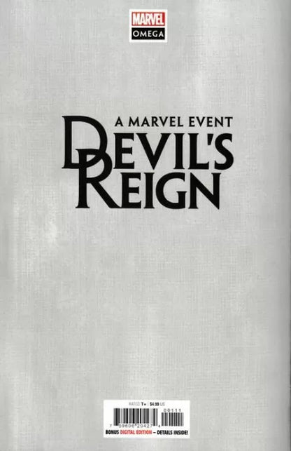 Devil's Reign: Omega #1 (Regular Inhyuk Lee Cover)