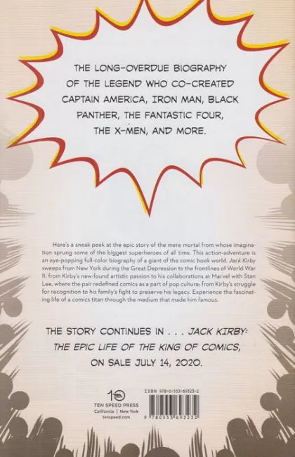 Free Comic Book Day 2020 (Jack Kirby: The Epic Life of the King of Comics) #0 (Regular Edition)