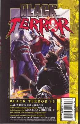 Black Terror #2 (Regular Alex Ross Cover)