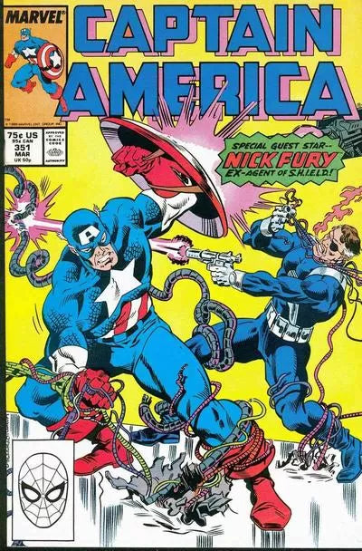 Captain America, Vol. 1 #351 (Direct Edition)