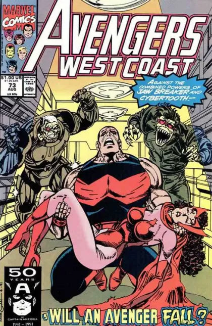 West Coast Avengers, Vol. 2 #73 (Direct Edition)