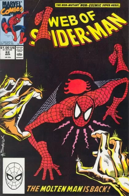 Web of Spider-Man, Vol. 1 #62 (Direct Edition)