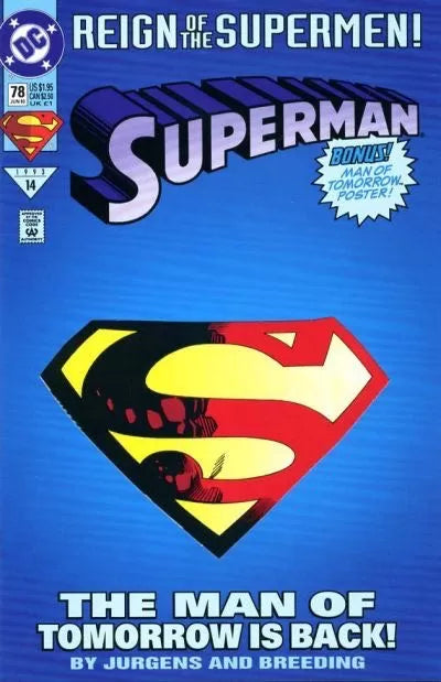 Superman, Vol. 2 #78 (Collector's Edition)