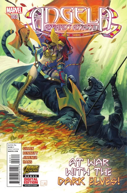 Angela: Asgard's Assassin #3 (Regular Stephanie Hans Cover)