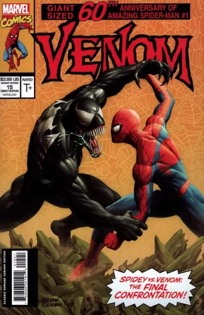 Venom, Vol. 5 #15 (John Tyler Christopher Classic Homage Cover)