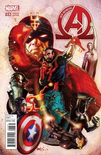 New Avengers, Vol. 3 #33 (Tony Harris 1:25 Cover)