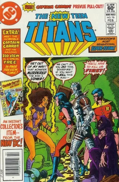 New Teen Titans, Vol. 1 #16 (Newsstand Edition)