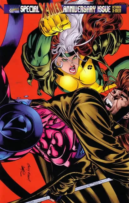 X-Men, Vol. 1 #45 (Direct Edition - (Holofoil) Enhanced Wraparound Cover)