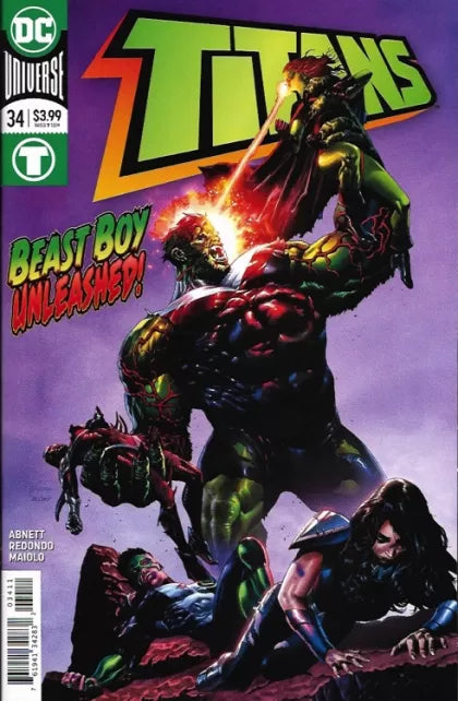 Titans, Vol. 3 #34 (Mico Suayan & Blond Cover)
