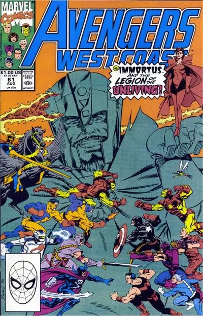 West Coast Avengers, Vol. 2 #61 (Direct Edition)