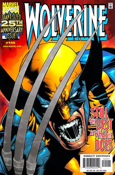 Wolverine, Vol. 2 #145 (Direct Edition - Silver Foil Enhanced Cover)