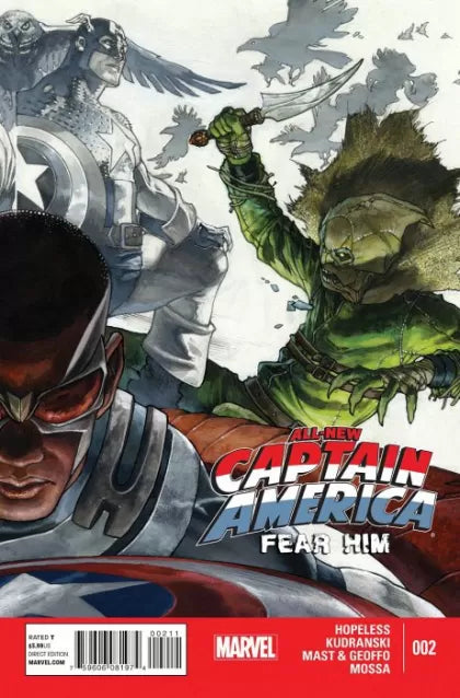 All-New Captain America: Fear Him #2 (Direct Edition)