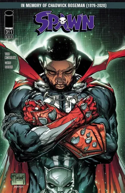 Spawn #311 (Chadwick Boseman Memorial Edition)