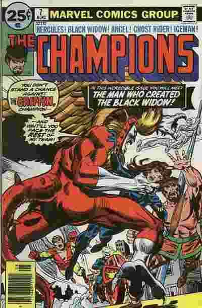 Champions, Vol. 1 (Marvel) #7 (Newsstand Edition)