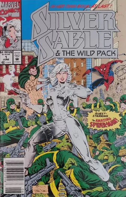 Silver Sable #1 (Newsstand Edition)