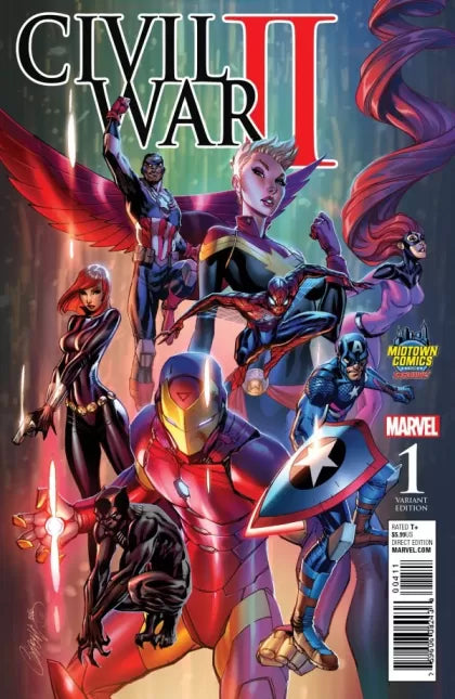 Civil War II #1 (J. Scott Campbell Exclusive Variant)