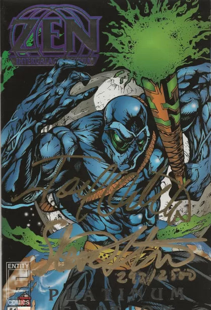 Zen Intergalactic Ninja Color, Vol. 2 #1 (Joel Orbeta Platinum Edition (Ltd. 2500))