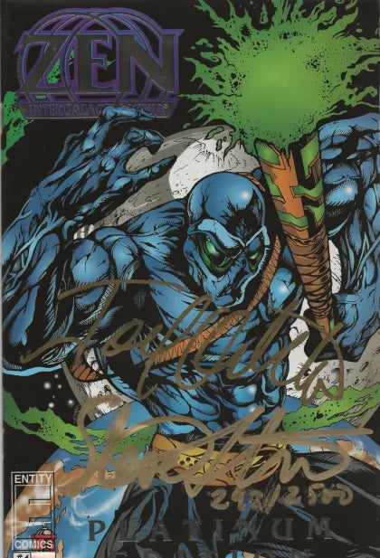 Zen Intergalactic Ninja Color, Vol. 2 #1 (Joel Orbeta Platinum Edition (Ltd. 2500))