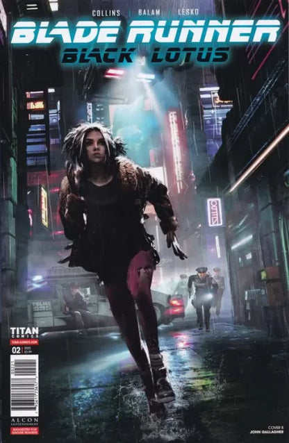 Blade Runner: Black Lotus #2 (John Gallagher Cover)