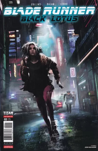 Blade Runner: Black Lotus #2 (John Gallagher Cover)
