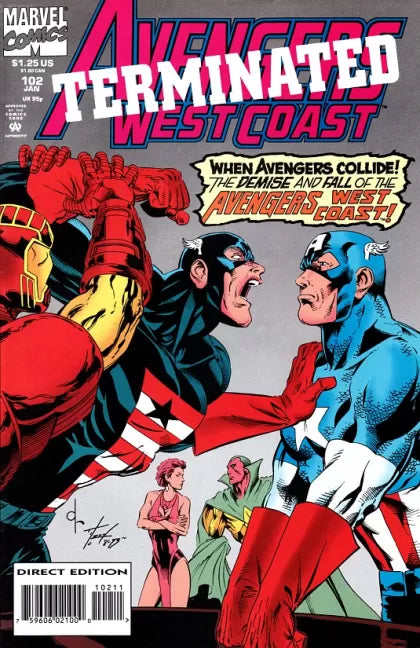 West Coast Avengers, Vol. 2 #102 (Direct Edition)