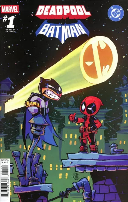 Marvel / DC: Deadpool / Batman #1 (Skottie Young Variant)