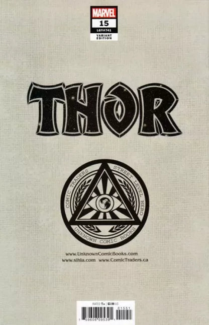 Thor, Vol. 6 #15 (Unknown Comic Books Exclusive Variant)