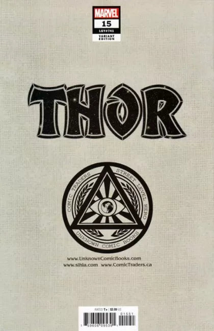 Thor, Vol. 6 #15 (Unknown Comic Books Exclusive Variant)