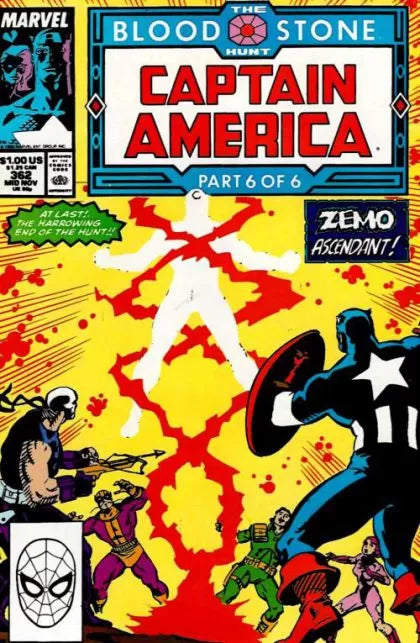 Captain America, Vol. 1 #362 (Direct Edition)