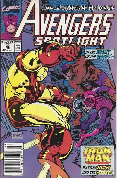 Avengers: Spotlight, Vol. 1 #29 (Newsstand Edition)