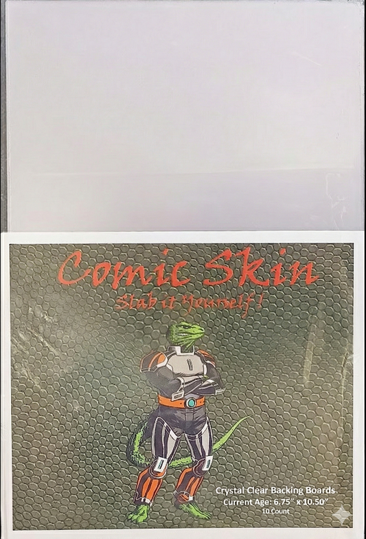 Comic Skin - Crystal Clear Backing Boards